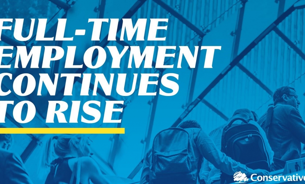 Full Time Employment Continues To Rise